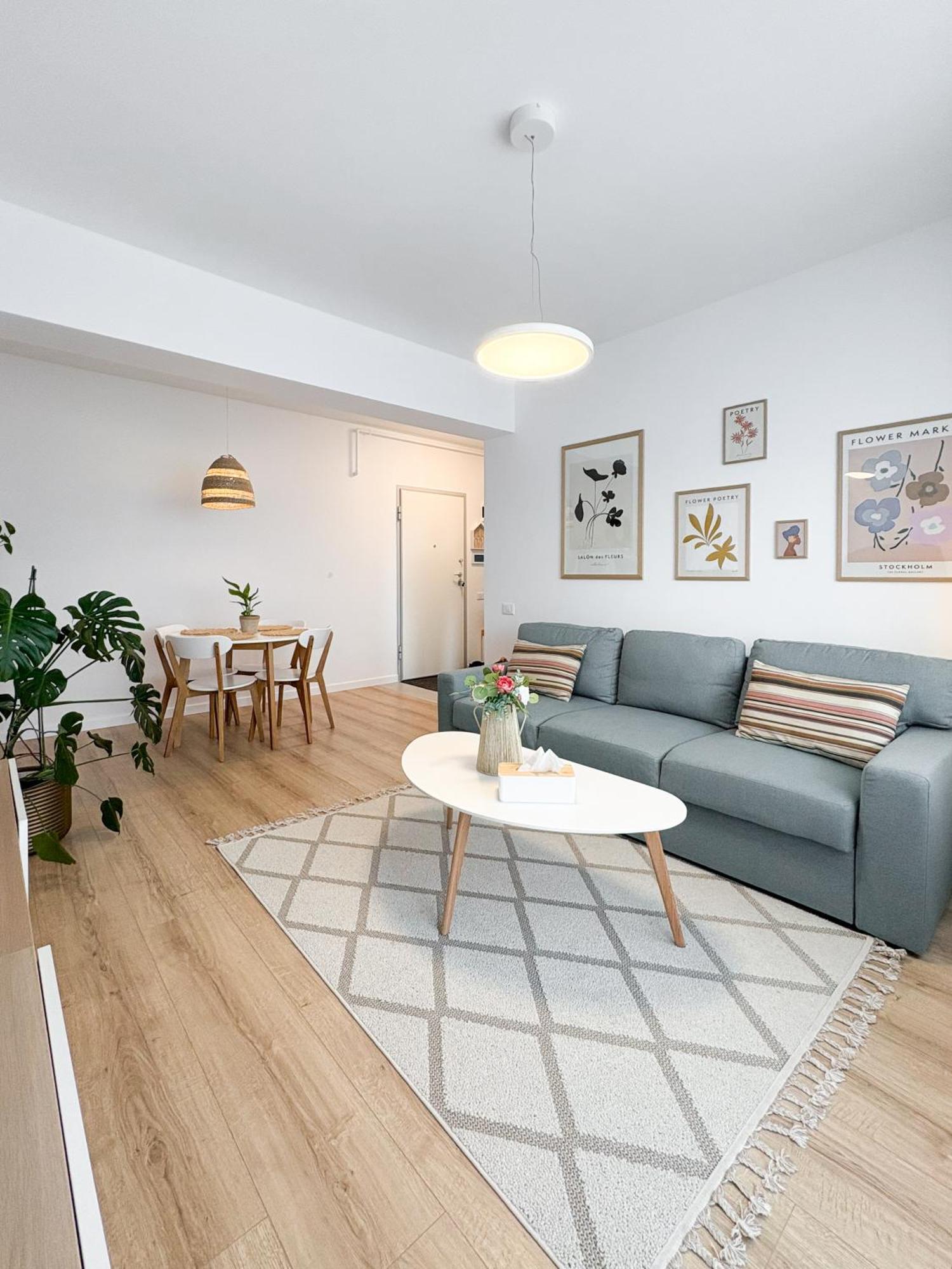 The Cozy Flat - Modern, New, 2 Rooms Apartment, Parking บูคาเรสต์ ภายนอก รูปภาพ